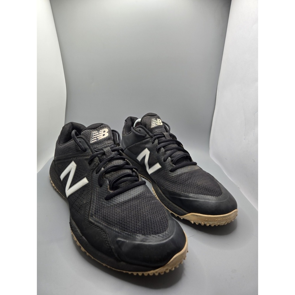 New Balance Men's Turf Shoes Black Size 12 Training Baseball Softball Cleats